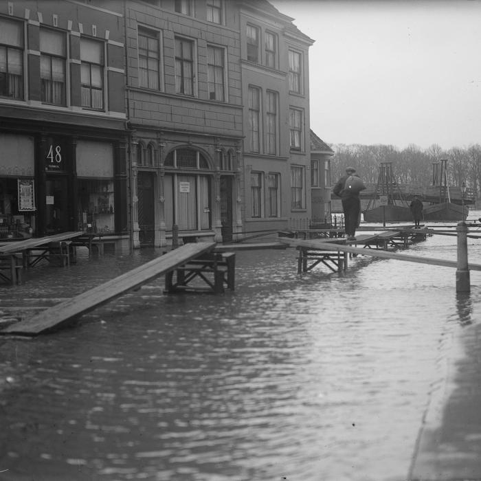 Watersnoodramp 1926 Deventer Vispoort