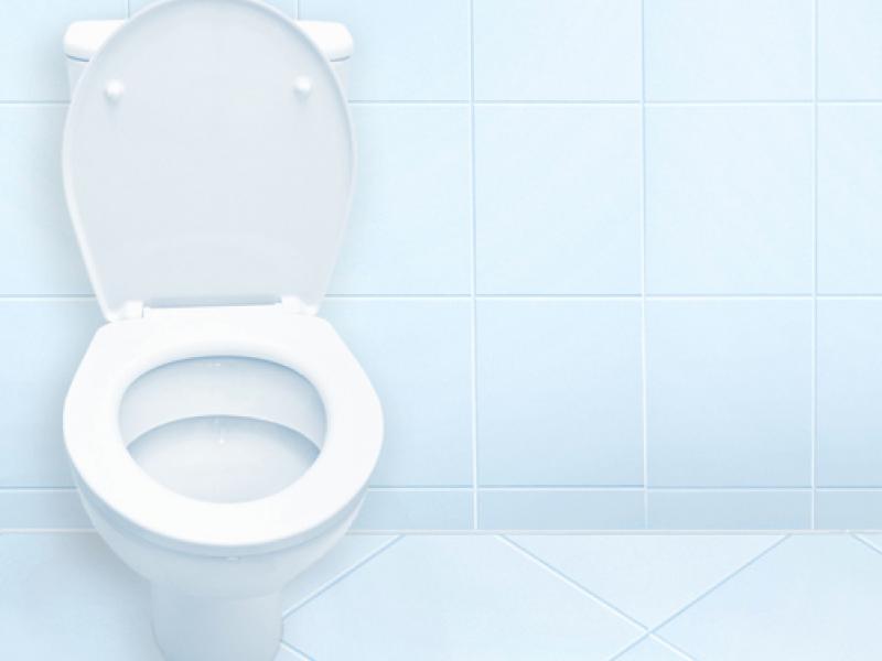 Foto van toiletpot