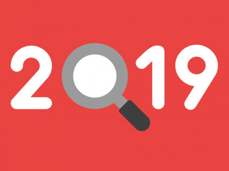 Foto van het jaartal 2019