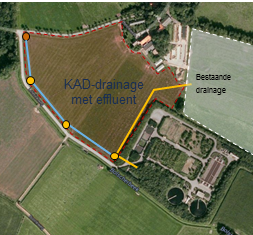 oto van subinfiltratie van rwzi effluent in Haaksbergen